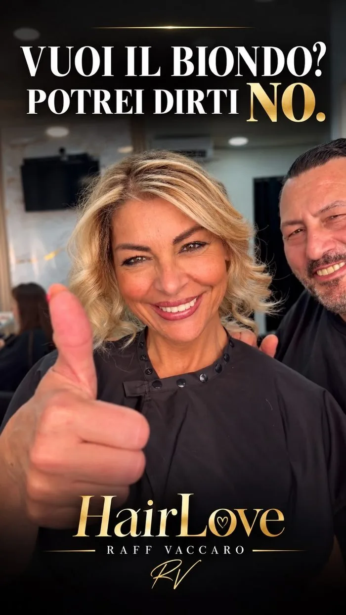 Hair Love Parrucchieri, Raffaele Vaccaro: vuoi il biondo? Potrei dirti no